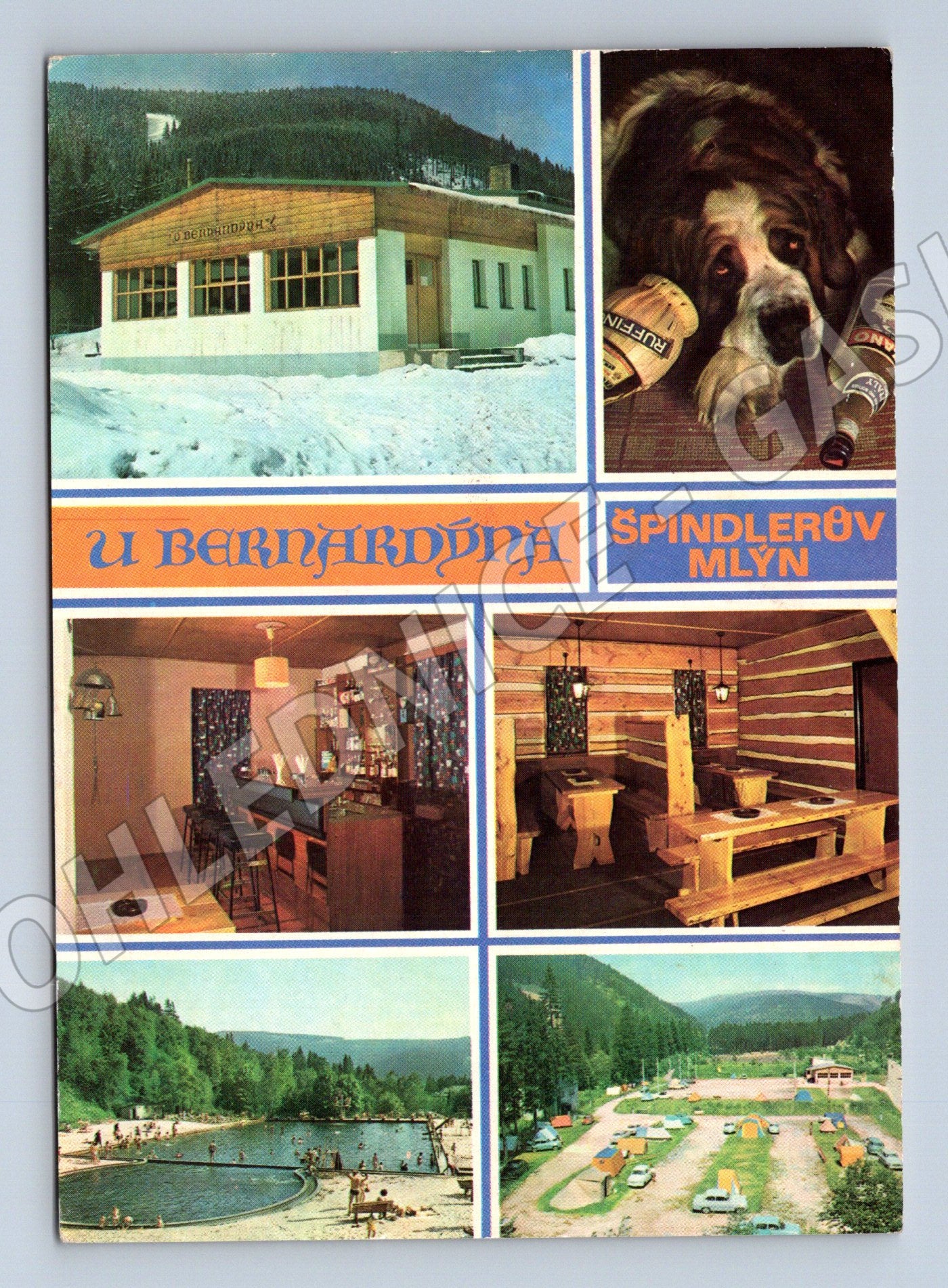 Pohlednice Špindlerův Mlýn U bernardýna (M10426)