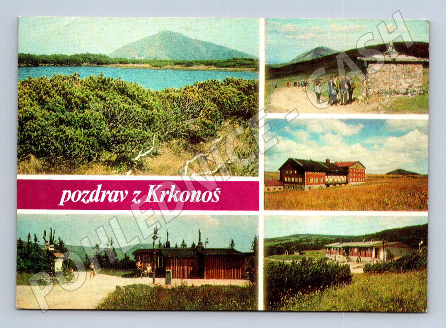 Pohlednice Pozdrav z Krkonoš – Sněžka a okolí (M10427)