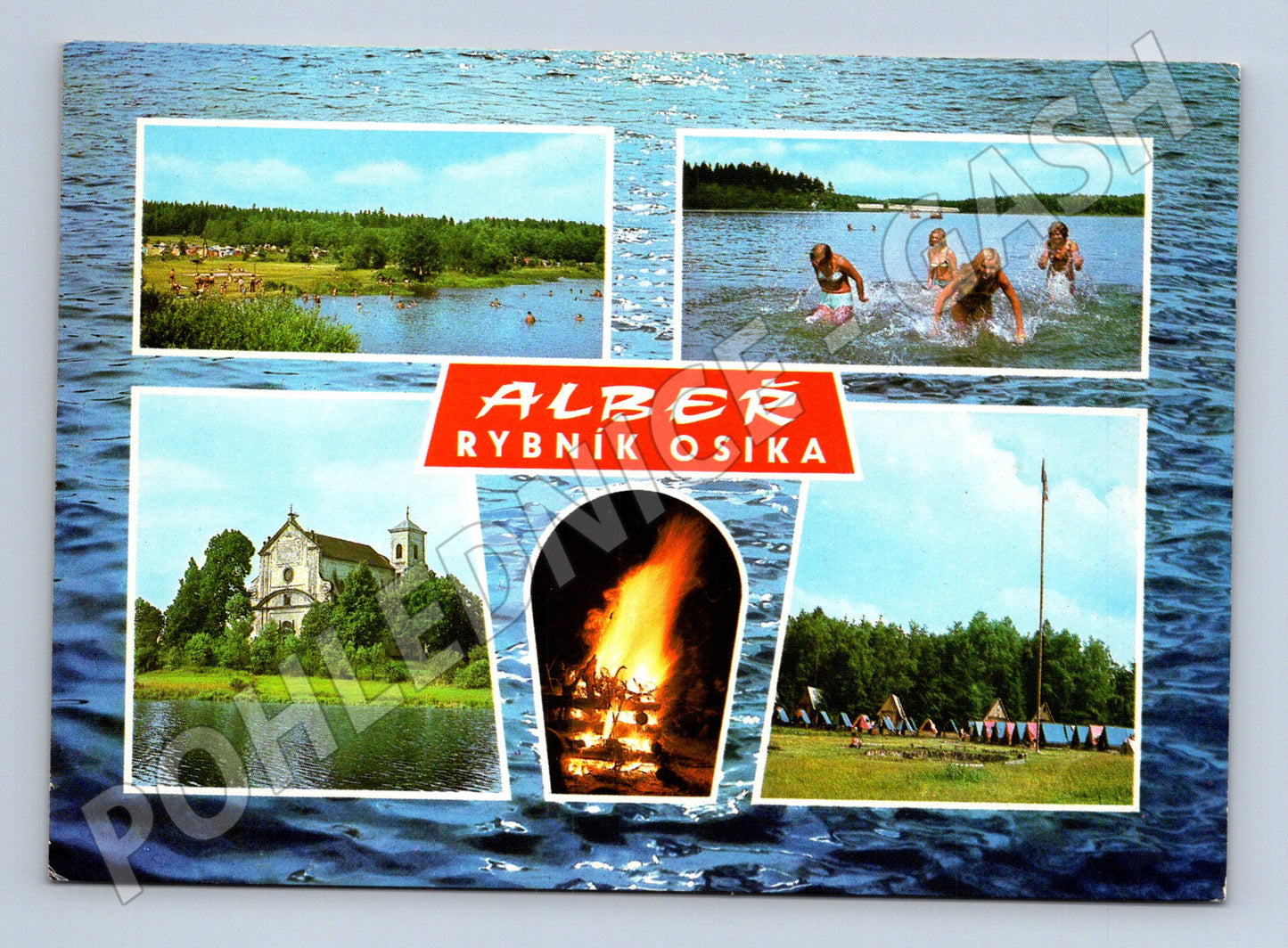 Pohlednice Albeř – Rybník Osika (M10429)