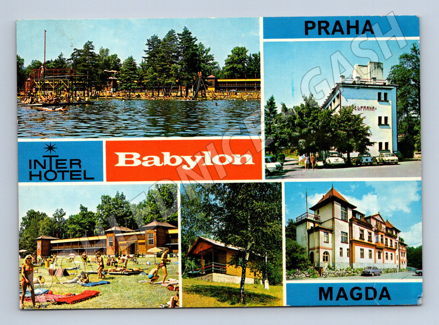 Pohlednice Babylon – Interhotel, Domažlice (M10430)