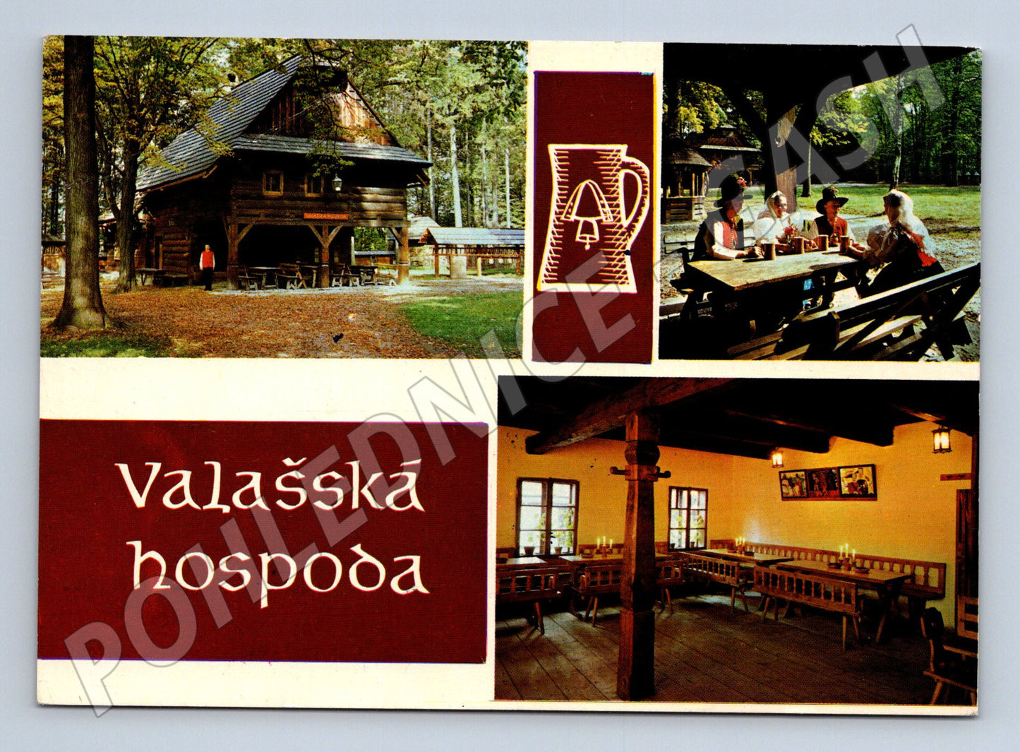 Pohlednice Valašská hospoda Rožnov pod Radhoštěm (M10436)