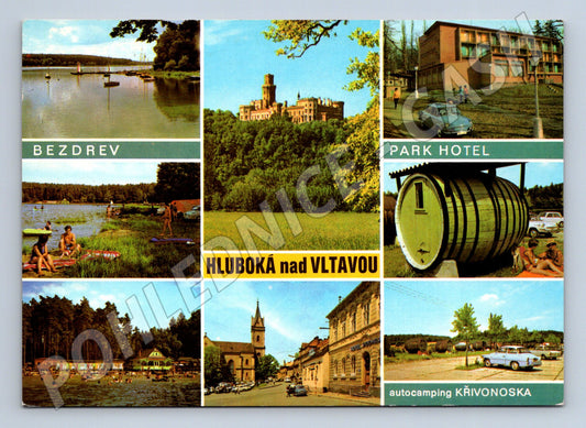 Pohlednice Hluboká nad Vltavou - Bezdrev (M10440)