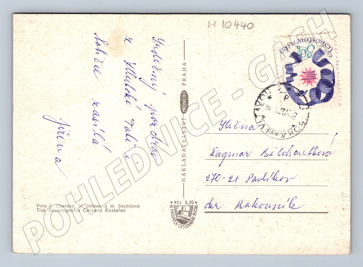 Pohlednice Hluboká nad Vltavou - Bezdrev (M10440)