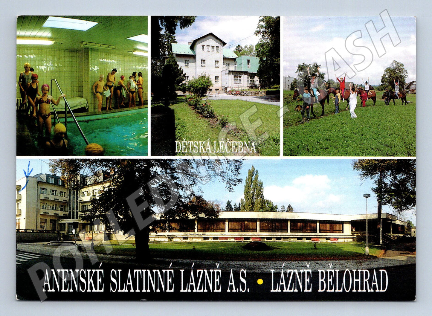 Pohlednice Lázně Bělohrad – Anenské slatinné lázně (M10441)