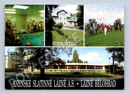 Pohlednice Lázně Bělohrad – Anenské slatinné lázně (M10441)