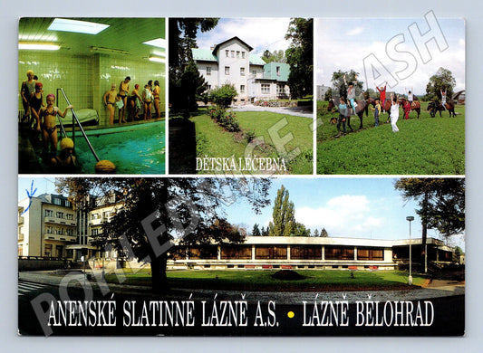 Pohlednice Lázně Bělohrad – Anenské slatinné lázně (M10441)