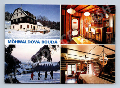 Pohlednice Möhwaldova bouda – Benecko, zimní krajina (M10442)