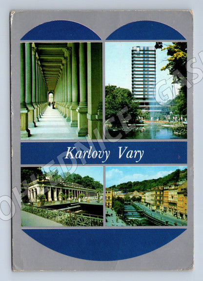 Pohlednice Karlovy Vary - Kolonáda, více pohledů (M10444)