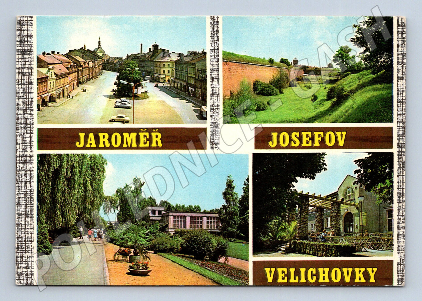 Pohlednice Jaroměř - Josefov - Velichovky (M10446)