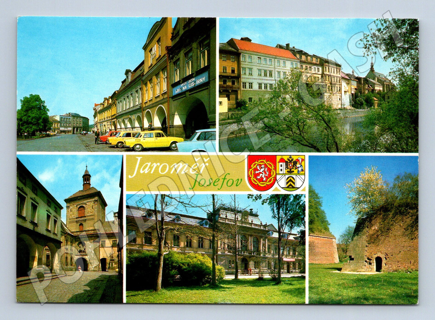 Pohlednice Jaroměř – Josefov, více záběrů (M10448)