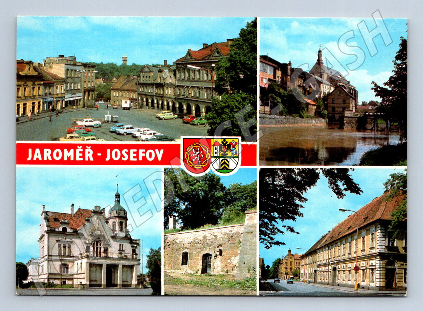 Pohlednice Jaroměř-Josefov – historické památky (M10450)