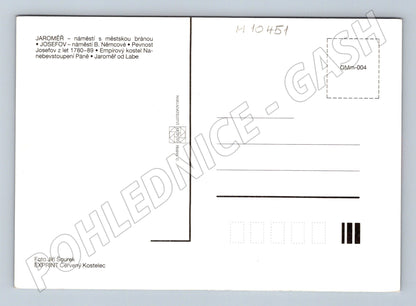 Pohlednice Jaroměř - Josefov, více záběrů (M10451)