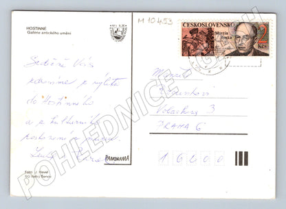Pohlednice Hostinné – Galerie antického umění (M10453)