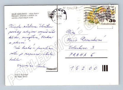 Pohlednice Velké Karlovice - Valašsko, koláž (M10459)