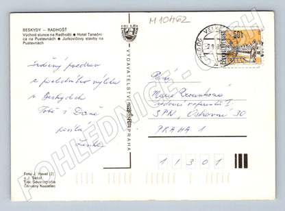 Pohlednice Pozdrav z Radhoště - Beskydy (M10462)