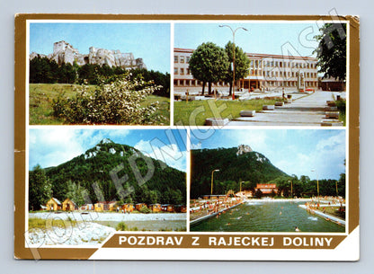 Pohlednice Pozdrav z Rajeckej doliny - Slovensko (M10467)