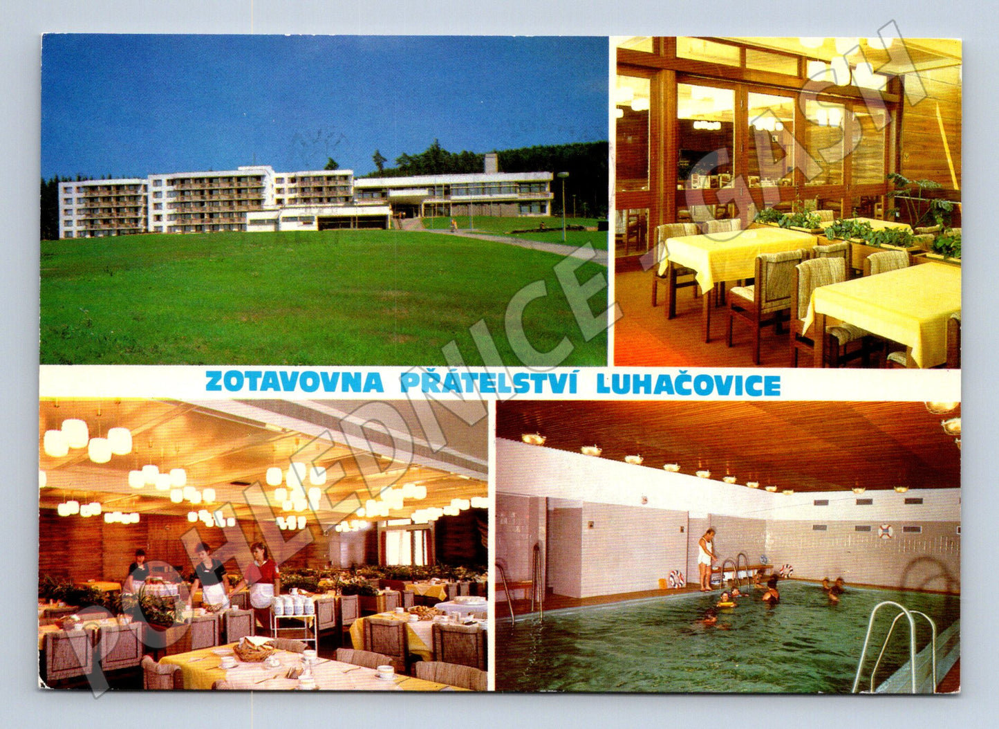 Pohlednice Zotavovna Přátelství Luhačovice (M10468)