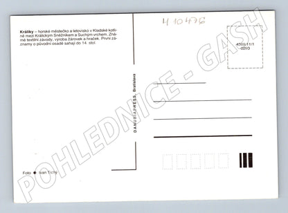 Pohlednice Králíky více záběrů města (M10476)