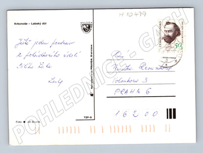 Pohlednice Krkonoše – Labský důl, více záběrů (M10479)