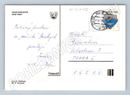 Pohlednice Velké Karlovice, Beskydy (M10480)