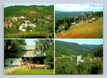Pohlednice Velké Karlovice, Beskydy (M10483)