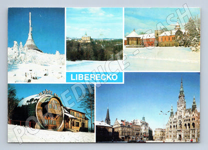 Pohlednice Liberecko – Ještěd, Frýdlant, Sychrov (M10485)