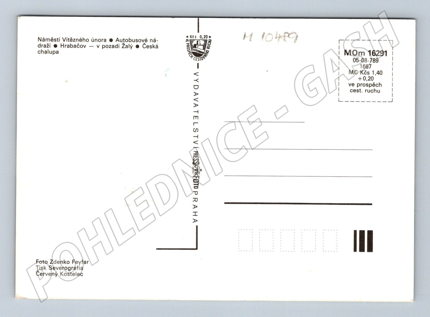 Pohlednice Jilemnice víceobrázková (M10489)