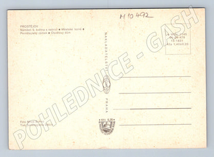 Pohlednice Prostějov Památky a radnice (M10492)
