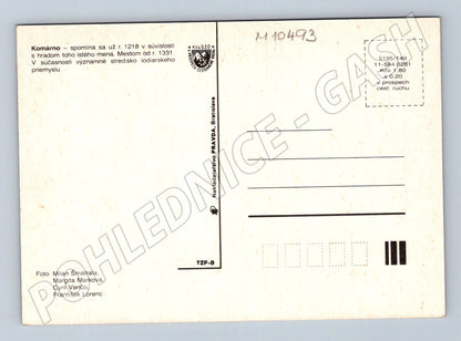 Pohlednice Komárno – více záběrů (M10493)