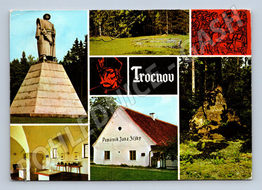 Pohlednice Troncov – památník Jana Žižky (M10499)