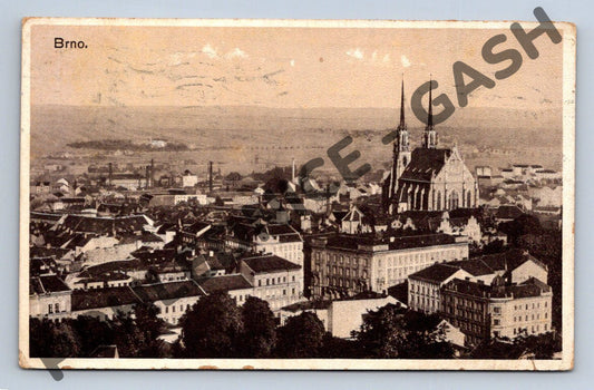 Pohlednice Brno katedrála sv Petra a Pavla 1913 (M105)