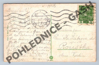 Pohlednice Brno katedrála sv Petra a Pavla 1913 (M105)