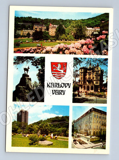 Pohlednice Karlovy Vary - barevná (M10505)