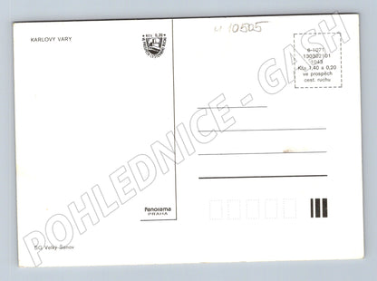 Pohlednice Karlovy Vary - barevná (M10505)