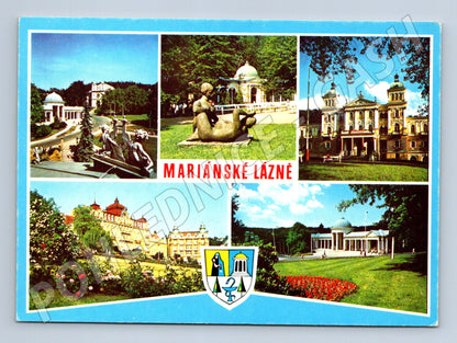 Pohlednice Mariánské Lázně - Panorama Praha (M10506)