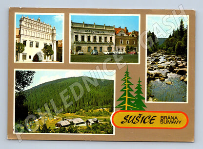 Pohlednice Sušice – Brána Šumavy (M10510)