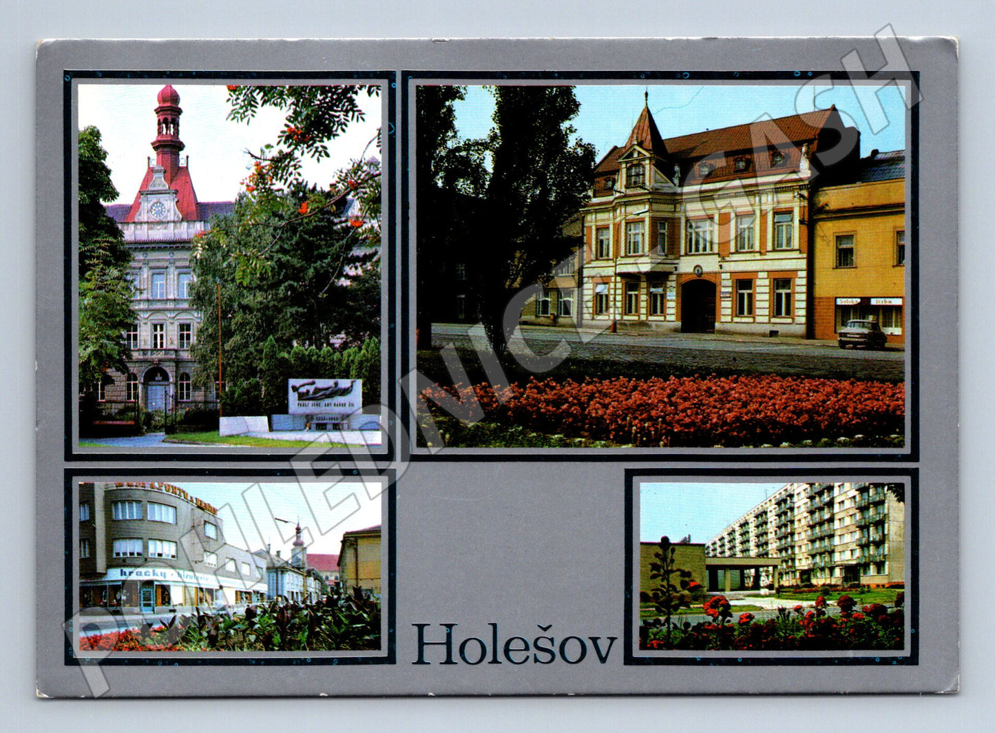 Pohlednice Holešov – více záběrů, ČR (M10515)