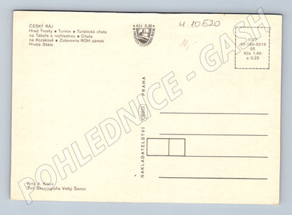 Pohlednice Český ráj - hrady a zámky (M10520)