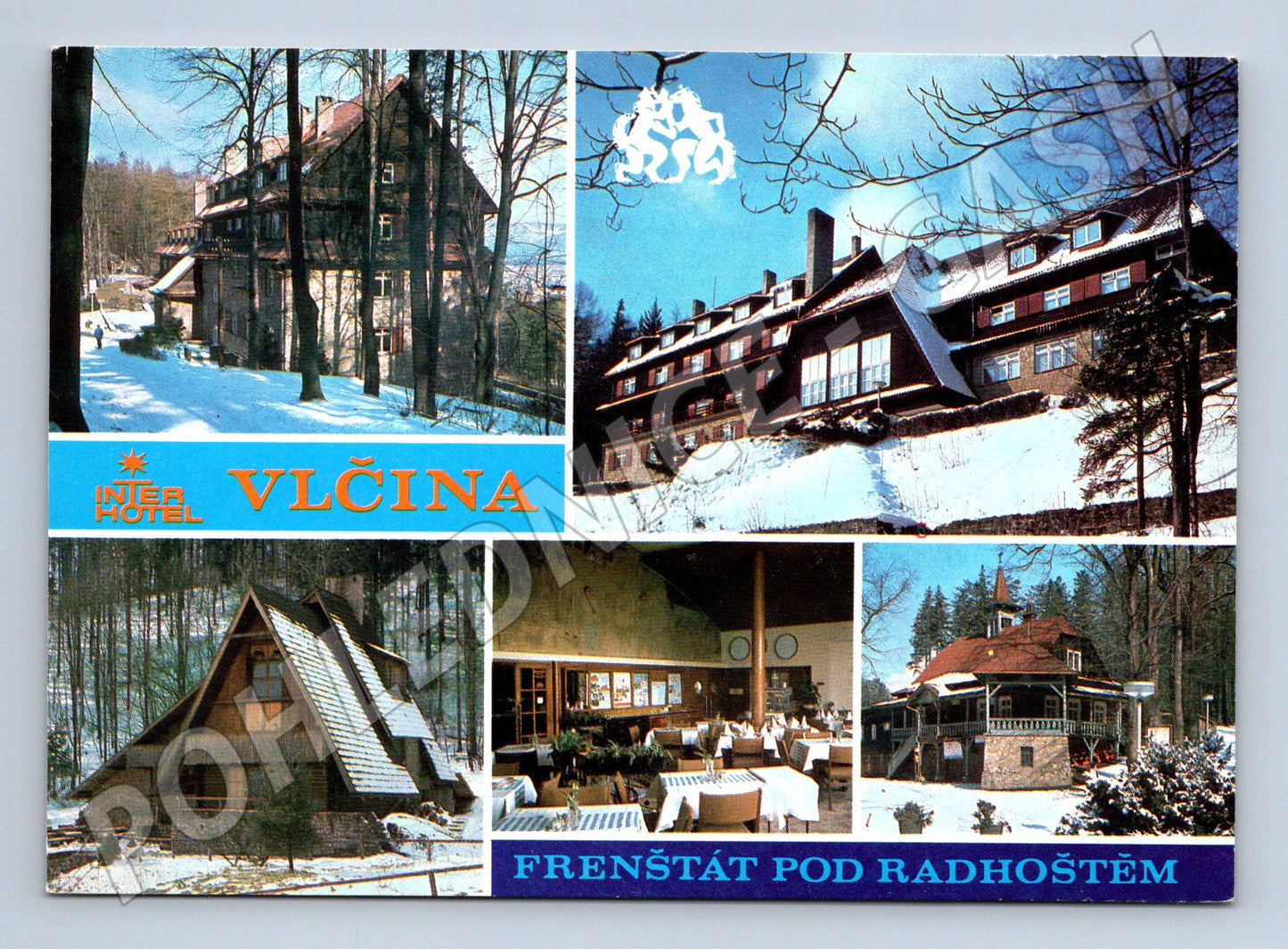 Pohlednice Frenštát pod Radhoštěm – hotel Vlčina (M10531)
