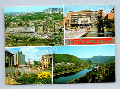 Pohlednice Ústí nad Labem – více pohledů (M10541)