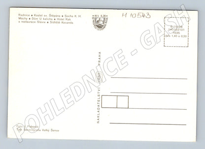 Pohlednice Litoměřice – koláž Orbis (M10543)
