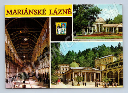 Pohlednice Mariánské Lázně - více pohledů (M10548)