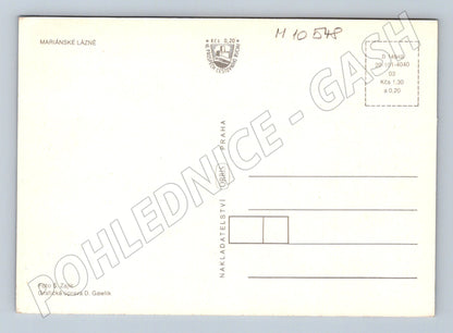 Pohlednice Mariánské Lázně - více pohledů (M10548)
