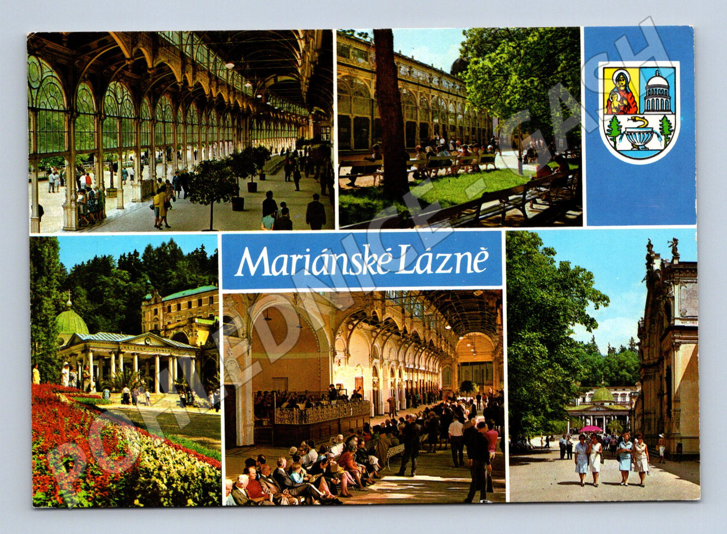 Pohlednice Mariánské Lázně Historie a Záběry (M10549)