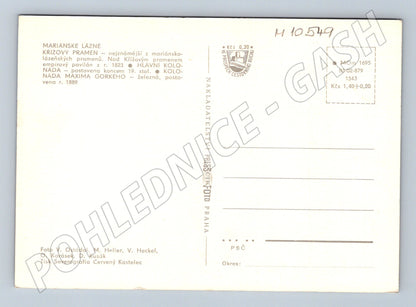 Pohlednice Mariánské Lázně Historie a Záběry (M10549)