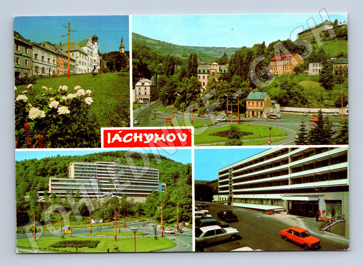 Pohlednice Jáchymov sanatorium Běhounka 70. léta (M10552)
