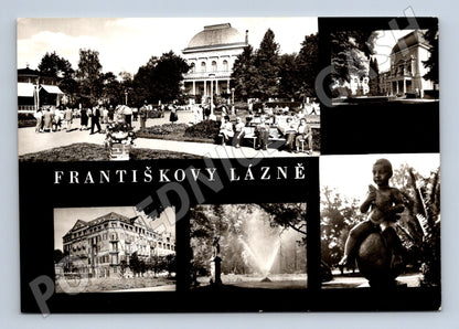 Pohlednice Františkovy Lázně, ČSR (M10556)