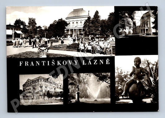 Pohlednice Františkovy Lázně, ČSR (M10556)
