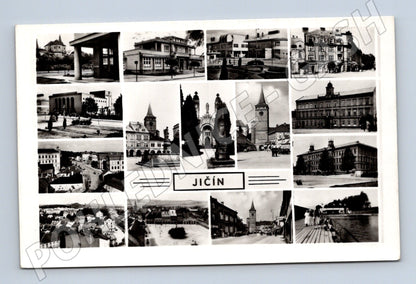 Pohlednice Jičín historická koláž (M10557)