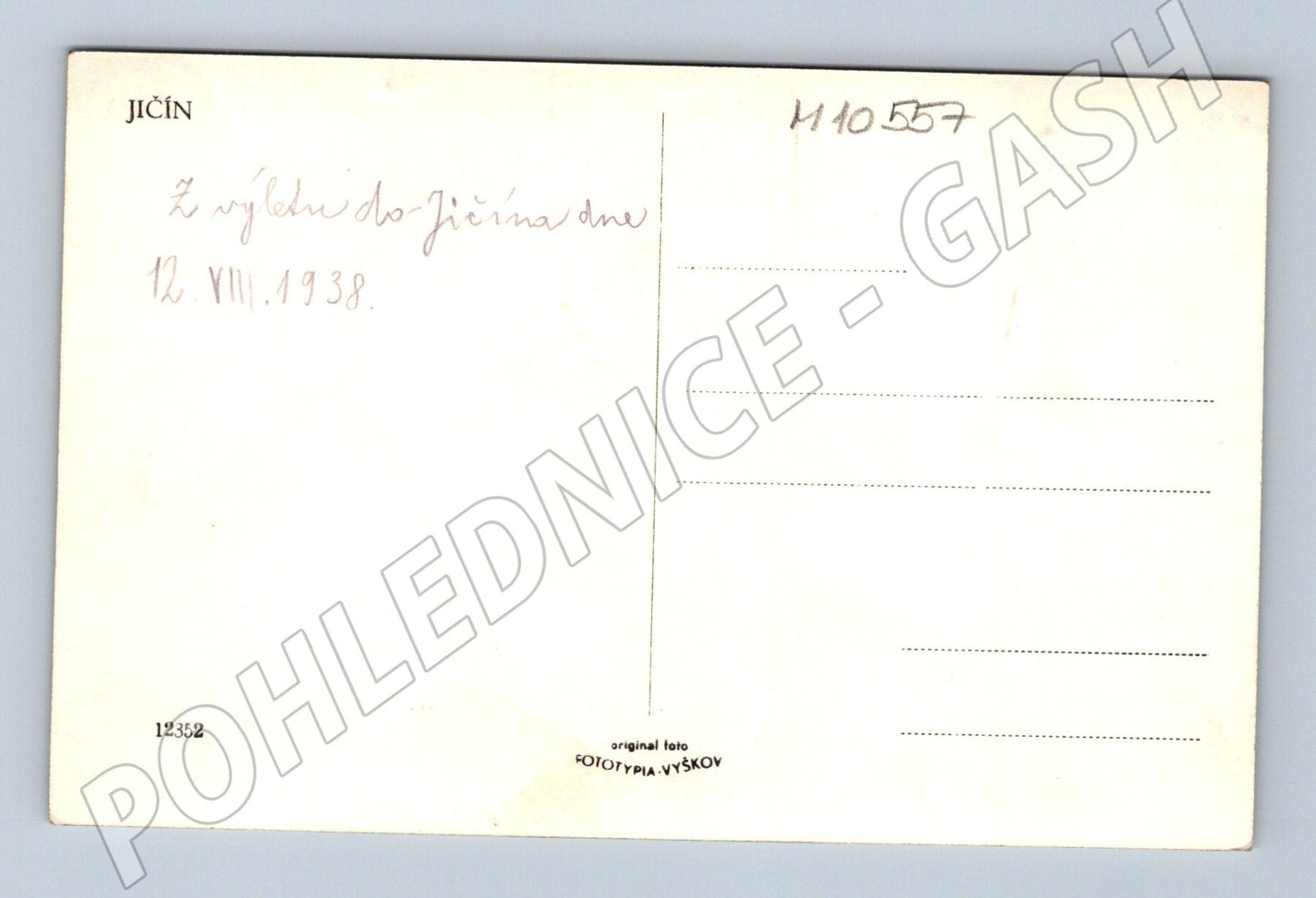 Pohlednice Jičín historická koláž (M10557)